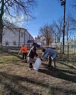 Субботник в Торопце